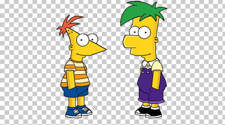 Ferb Fletcher Phineas Flynn Candace Flynn Bart Simpson Lisa Simpson PNG, Clipart, Art, Bart Simpson, Candace Flynn, Cartoon, Character Free PNG Download