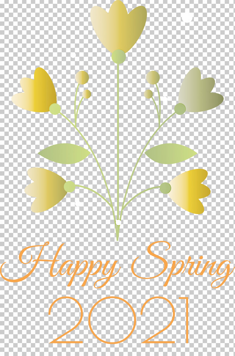 2021 Happy Spring PNG, Clipart, 2021 Happy Spring, Floral Design, Flower, Leaf, Leaf Painting Free PNG Download