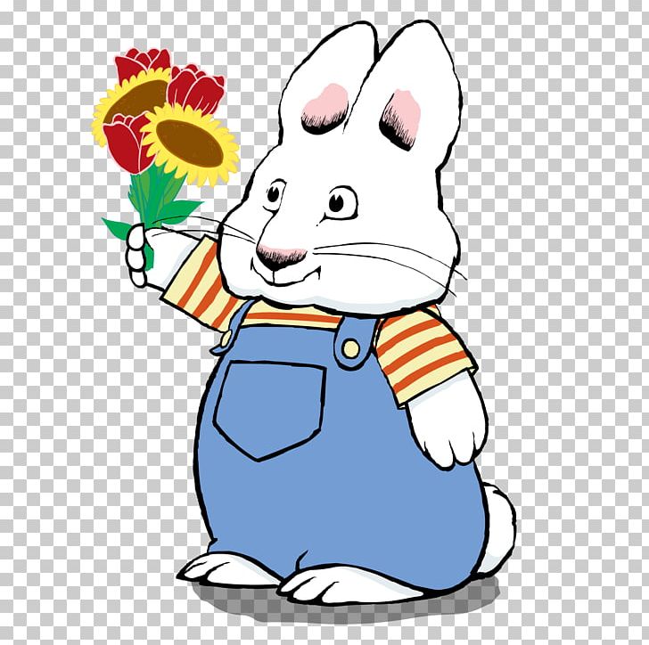 Max Bunny Character Cartoon PNG, Clipart, Animated Cartoon, Area, Art, Artwork, Book Free PNG Download
