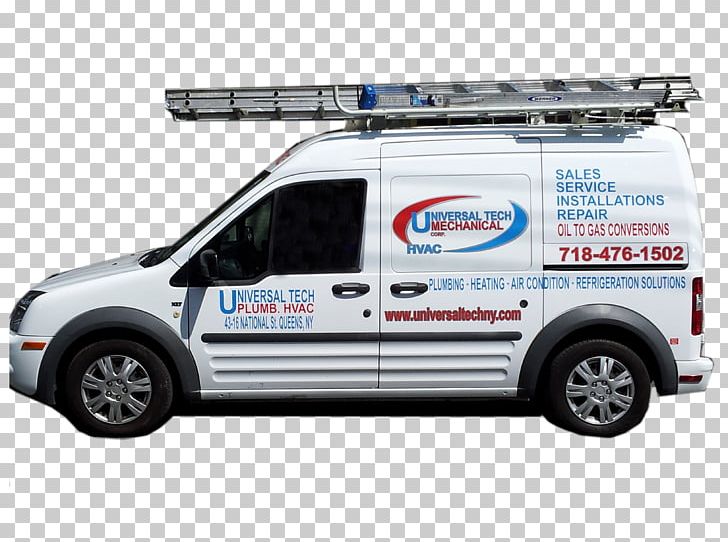 Universal Tech Mechanical Corp HVAC Plumbing Plumber Central Heating PNG, Clipart, Automotive Exterior, Brand, Car, Central Heating, Commercial Vehicle Free PNG Download