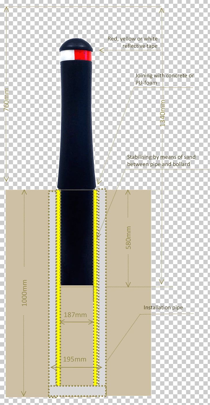 Bollard Post Drawing Concrete Specification PNG, Clipart, Bollard, Bottle, Brand, Concrete, Drawing Free PNG Download