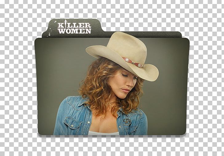 Killer Women Tricia Helfer Television Show American Broadcasting Company Female PNG, Clipart, American Broadcasting Company, Cowboy Hat, Fedora, Female, Hat Free PNG Download