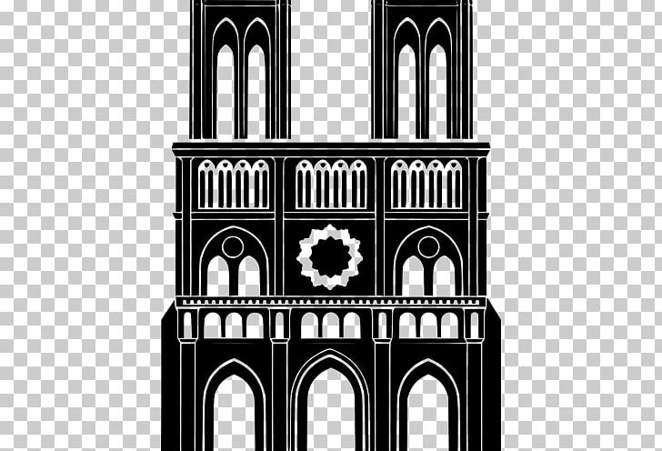 Notre-Dame De Paris Facade Wall Decal Mural PNG, Clipart,  Free PNG Download