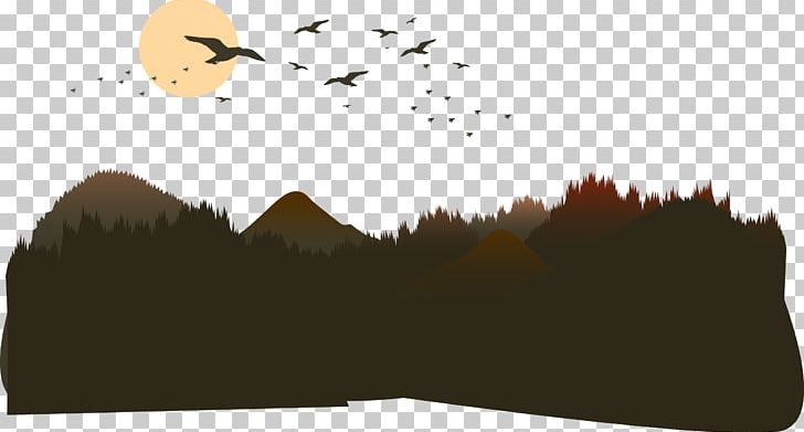 The Mountains Of The Mountain PNG, Clipart, Angle, Birds, Brand, Brown, Cartoon Snow Mountain Free PNG Download