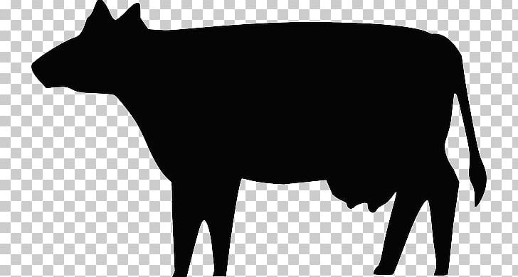 Beef Cattle Silhouette PNG, Clipart, Animals, Black, Black And White, Cattle, Cattle Like Mammal Free PNG Download