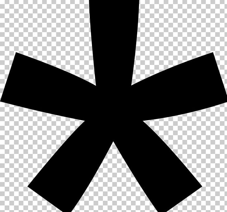 Asterisk Computer Icons Encapsulated PostScript PNG, Clipart, Angle, Arrow, Asterisk, Black, Black And White Free PNG Download