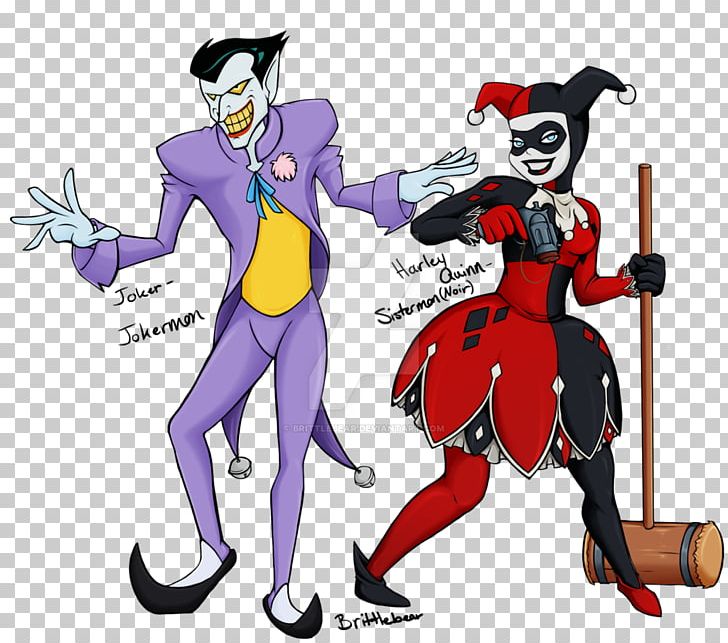 Joker Harley Quinn Fan Art PNG, Clipart, Art, Artist, Art Museum, Brittle, Cartoon Free PNG Download