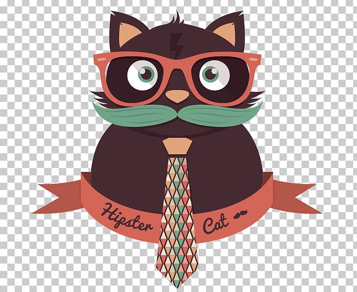 Cat Illustration Kitten Hipster Desktop PNG, Clipart, Animals, Art, Carnivoran, Cat, Cat Illustrator Free PNG Download
