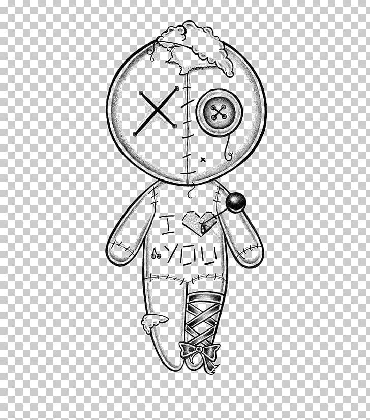 Drawing Voodoo Doll Sketch PNG, Clipart, Black, Cartoon, Child, Deviantart, Doll Free PNG Download
