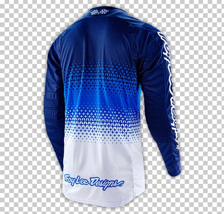 Jersey Long-sleeved T-shirt Long-sleeved T-shirt Troy Lee Designs PNG, Clipart, Active Shirt, Blue, Clothing, Cobalt Blue, Electric Blue Free PNG Download