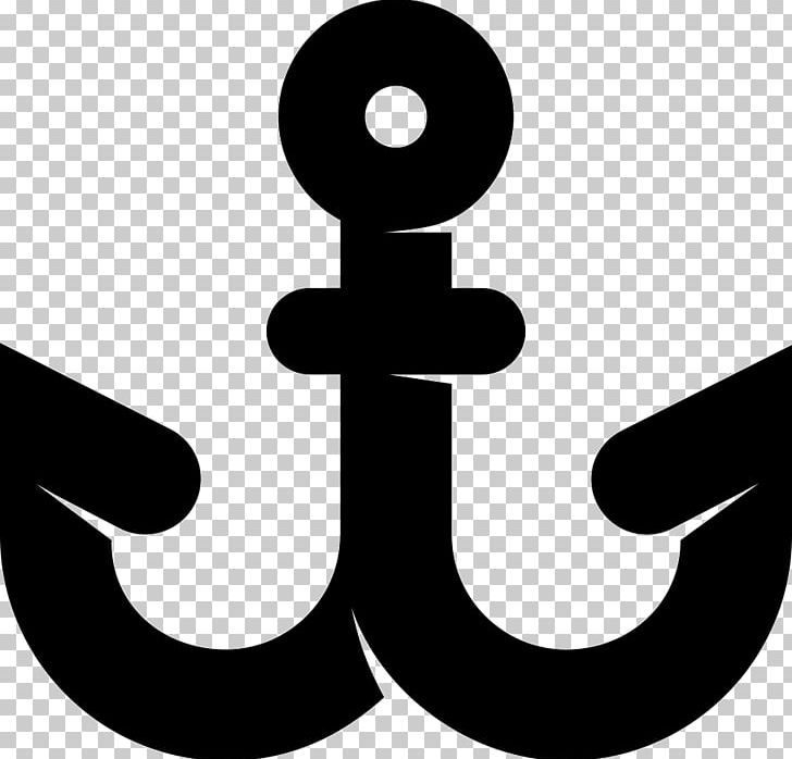 Anchor Computer Icons PNG, Clipart, Anchor, Area, Artwork, Black And White, Boat Free PNG Download