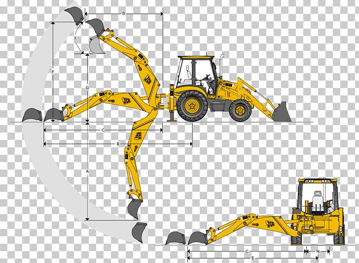 Backhoe Loader Excavator JCB Forklift Architectural Engineering PNG, Clipart, Angle, Architectural Engineering, Backhoe Loader, Bucket, Business Free PNG Download