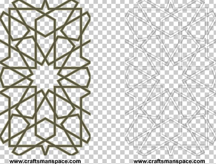 Moorish Architecture Islamic Geometric Patterns Ornament Pattern PNG, Clipart, Angle, Arabesque, Area, Black And White, Circle Free PNG Download