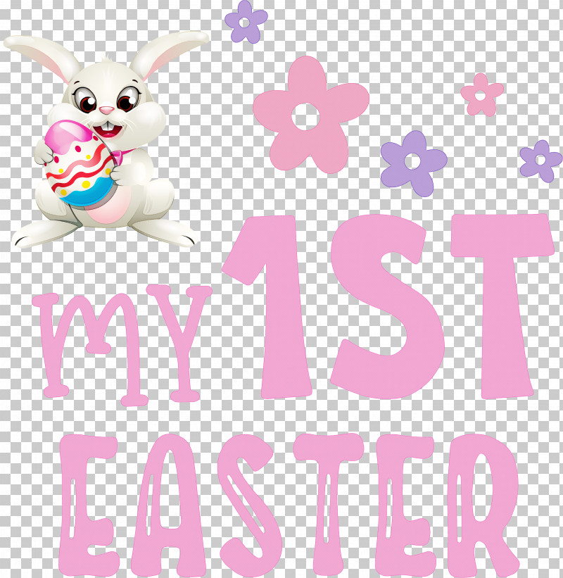 Happy Easter Day My 1st Easter PNG, Clipart, Easter Bunny, Geometry, Happiness, Happy Easter Day, Line Free PNG Download