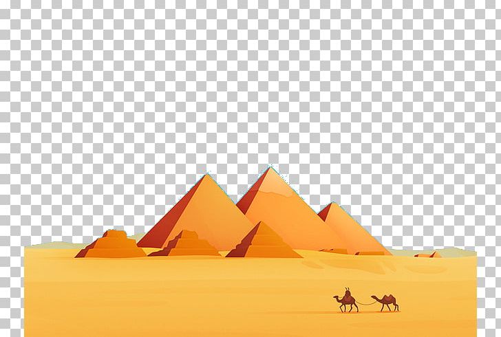 Egyptian Pyramids Ancient Egypt PNG, Clipart, Ancient Egypt, Camel, Cartoon Pyramid, Civilization, Desert Free PNG Download