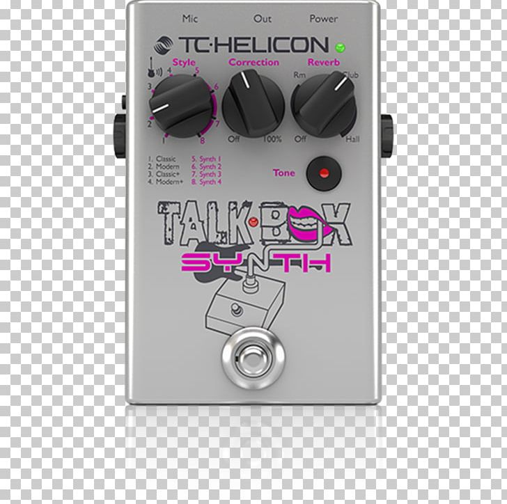 Effects Processors & Pedals Talk Box TC-Helicon Sound Synthesizers Guitar PNG, Clipart, Audio, Audio Equipment, Effects Processors Pedals, Electric Guitar, Electronic Device Free PNG Download