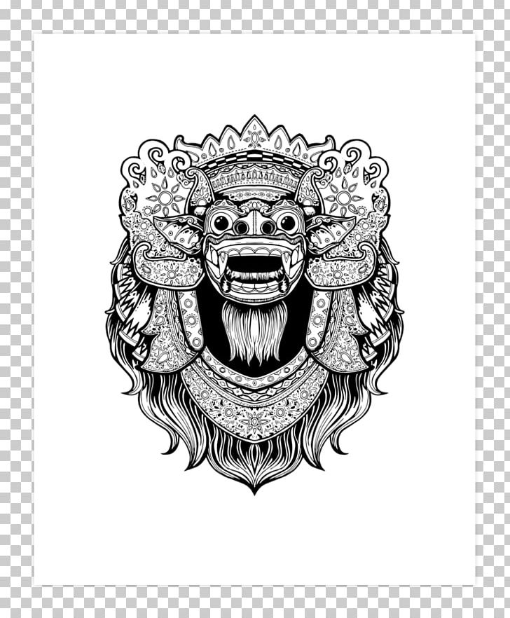 T-shirt Bali Barong Drawing Rangda PNG, Clipart, Art, Art Print, Bali, Balinese Art, Balinese People Free PNG Download