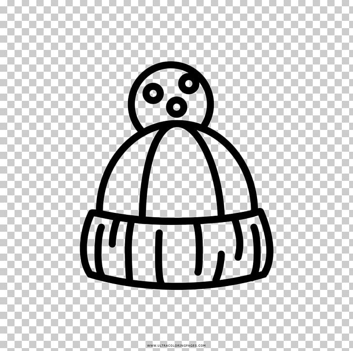 Coloring Book Drawing Bonnet Black And White PNG, Clipart, Area, Beanie, Black, Black And White, Bonnet Free PNG Download