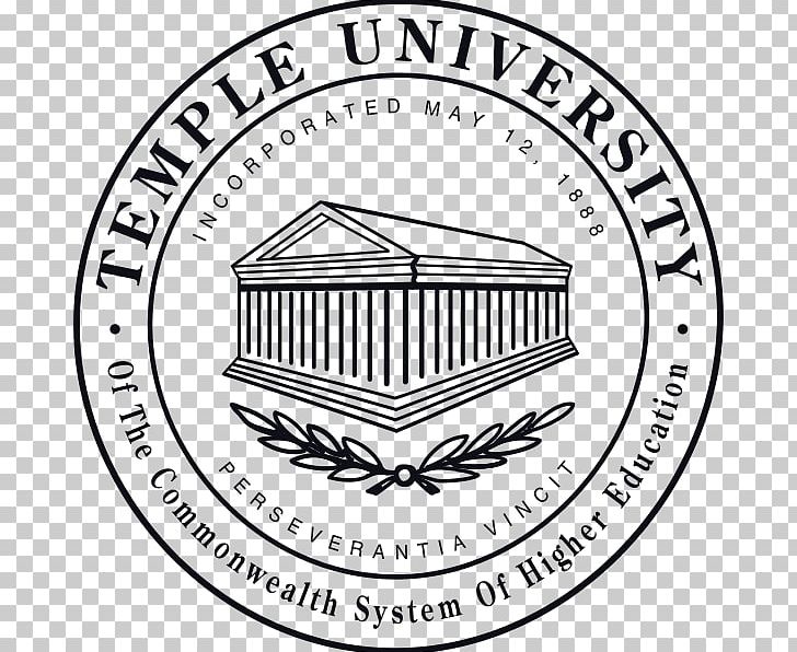 Temple University School Of Medicine Temple University Ambler Temple University PNG, Clipart, Black And White, Brand, Campus, Circ, Emblem Free PNG Download