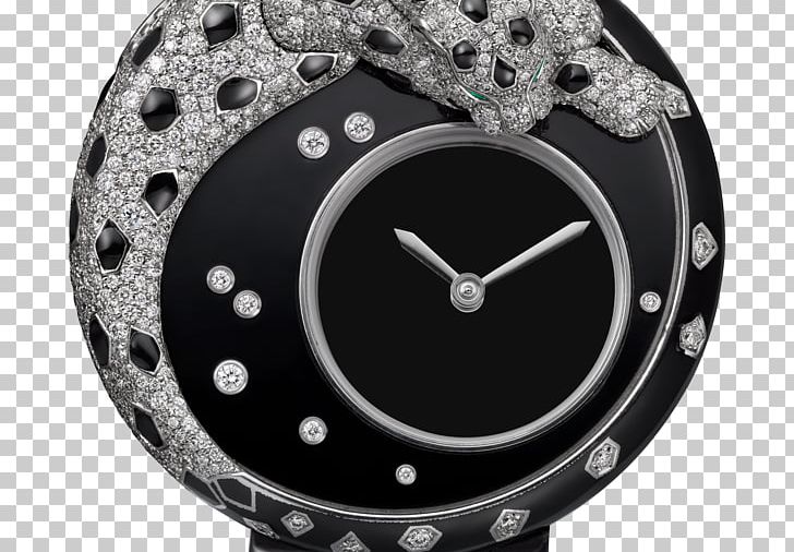 Watch Clock Cartier Leopard Vacheron Constantin PNG, Clipart, Accessories, Black And White, Boutique, Cartier, Circle Free PNG Download