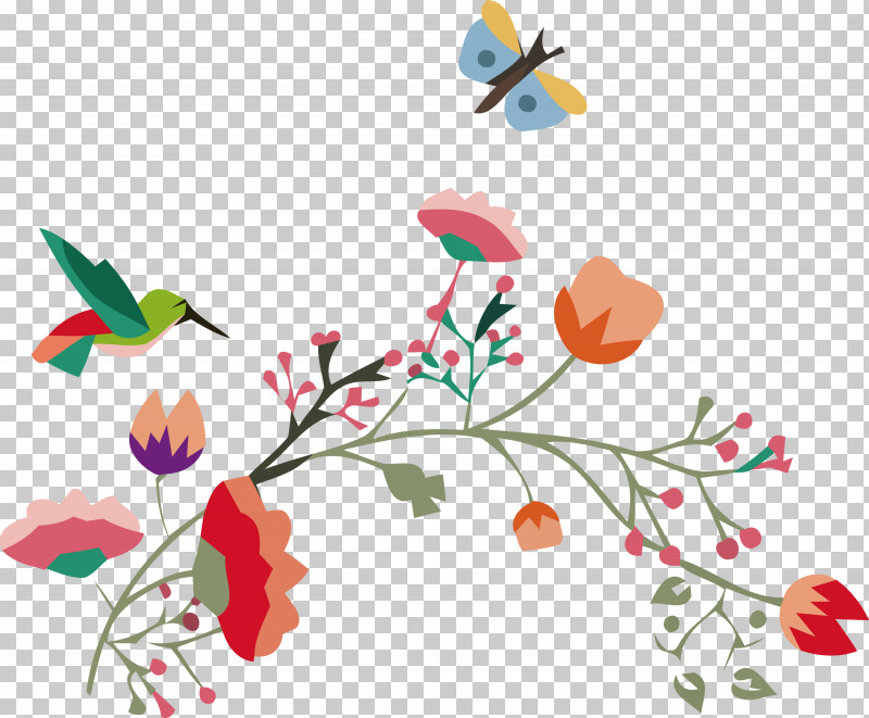 Floral Design PNG, Clipart, Birds, Branching, Butterfly M, Floral Design, Flower Free PNG Download