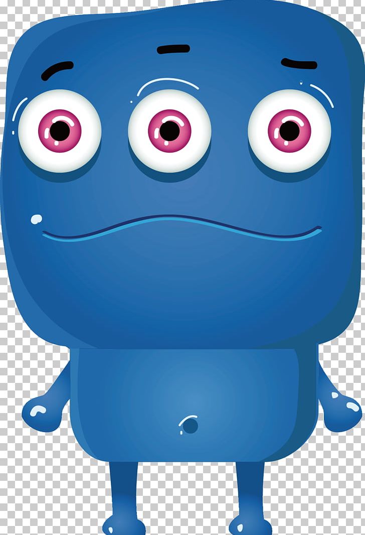 Cartoon Monster PNG, Clipart, Animation, Balloon Cartoon, Blue, Blue Background, Blue Flower Free PNG Download