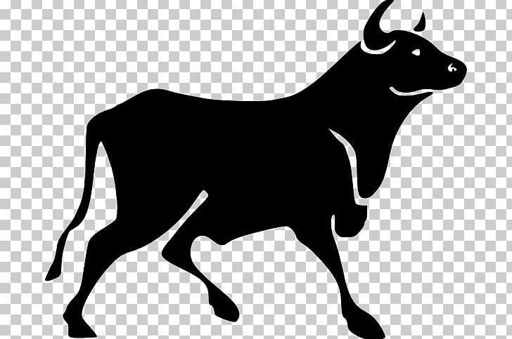 Cattle Bull PNG, Clipart, Black, Black And White, Bull Logo Cliparts, Cattle Like Mammal, Cow Goat Family Free PNG Download