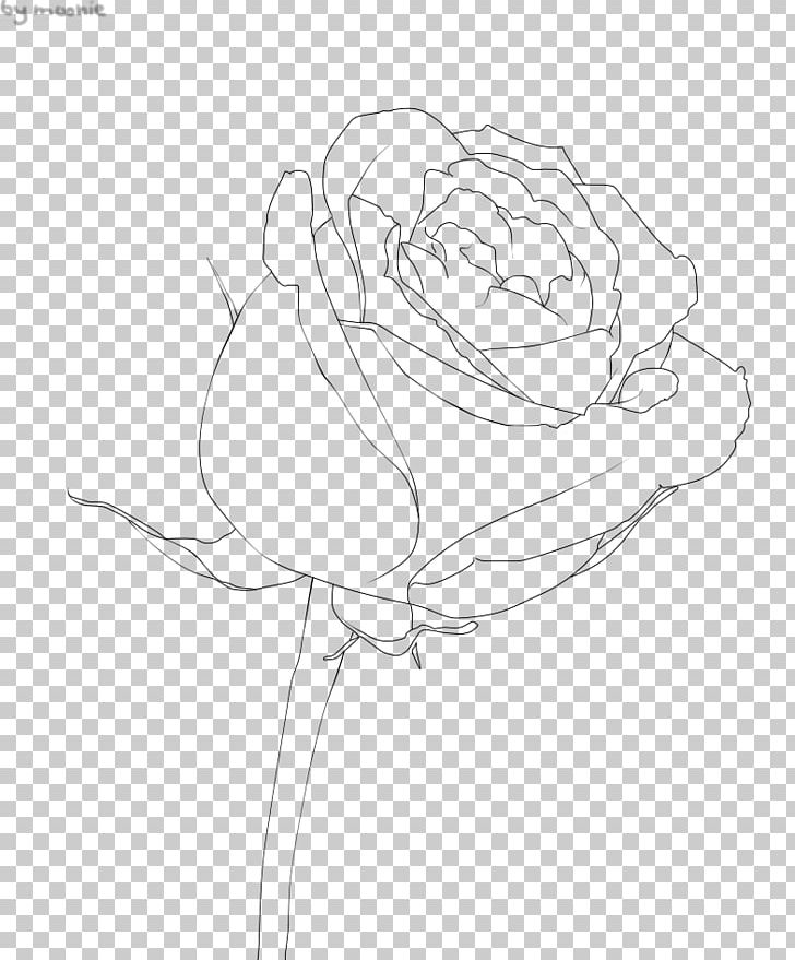 Garden Roses Floral Design Sketch PNG, Clipart, Art, Artwork, Black And White, Cut Flowers, Drawing Free PNG Download