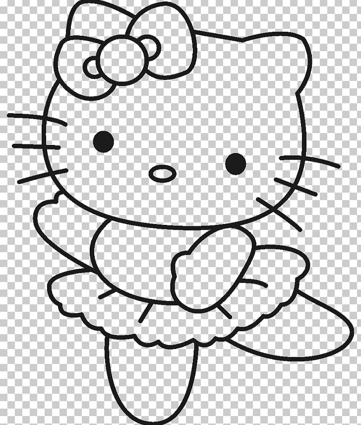 Hello Kitty Coloring Book Drawing Page PNG, Clipart, Adult, Area, Art, Black, Black And White Free PNG Download