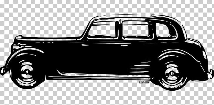 Vintage Car Classic Car PNG, Clipart, Antique Car, Automotive Design, Black And White, Brand, Car Free PNG Download