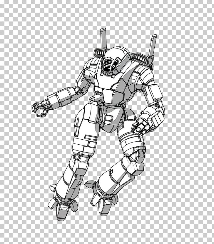 Robot BattleTech MechWarrior Online Mecha BattleMech PNG, Clipart, Angle, Battletech, Black And White, Btg, Conan The Barbarian Free PNG Download