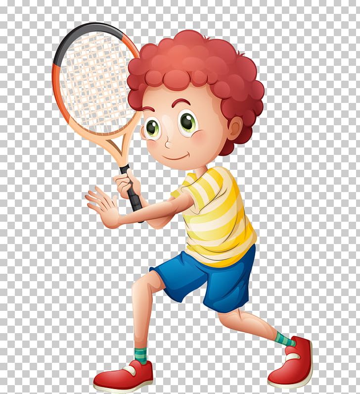 Sport Stock Photography Athlete Tennis Racket PNG, Clipart, Athlete, Ball, Child, Fictional Character, Figurine Free PNG Download