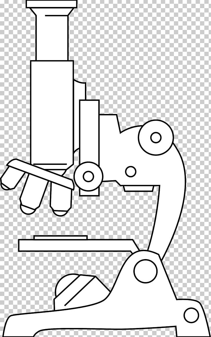 Line Art Microscope Drawing PNG, Clipart, Angle, Area, Artwork, Black And White, Cartoon Free PNG Download