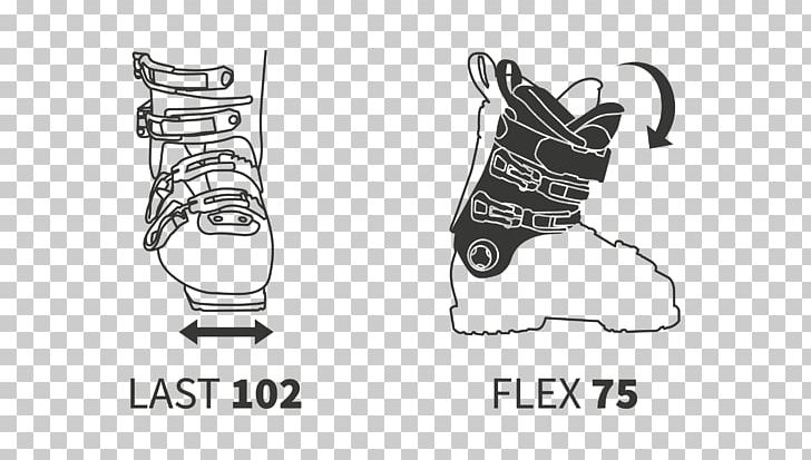 Shoe Skiing Ski Boots Footwear PNG, Clipart, Angle, Arm, Backcountry Skiing, Black, Black And White Free PNG Download