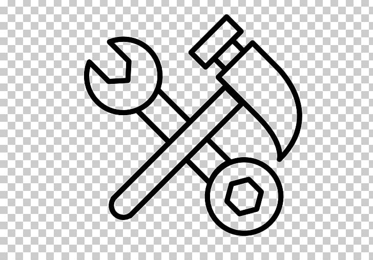 Hand Tool Spanners Screwdriver Pickaxe PNG, Clipart, Angle, Area, Black And White, Computer Icons, Hammer Free PNG Download