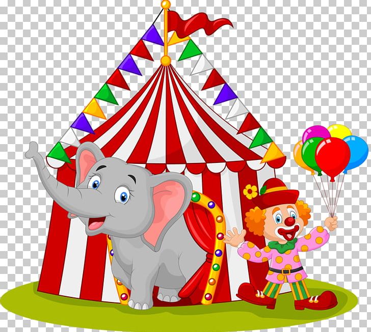 Circus Cartoon Illustration PNG, Clipart, Area, Art, Baby Elephant, Baby Toys, Christmas Free PNG Download