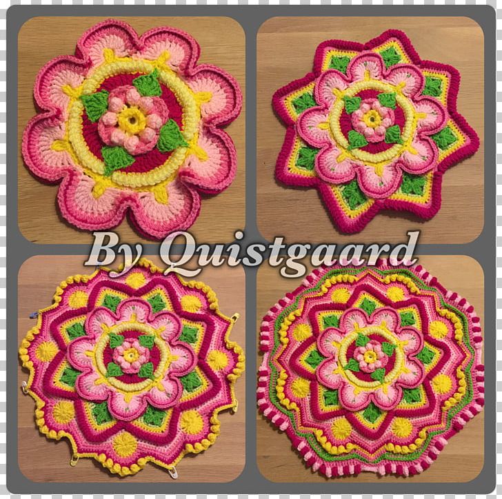 Pattern Crochet Mandala Yarn Color PNG, Clipart, Advertising, Blanket, Color, Crochet, Crystal Free PNG Download