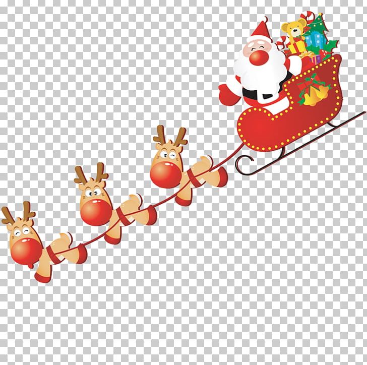 Santa Claus Reindeer Christmas PNG, Clipart, Christmas, Christmas Decoration, Christmas Ornament, Ded Moroz, Deer Free PNG Download