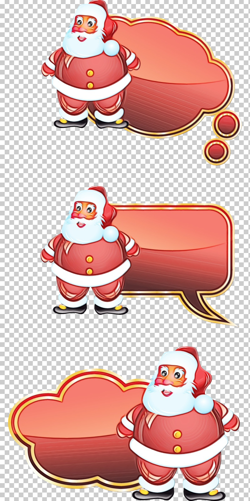 Santa Claus PNG, Clipart, Cartoon, Christmas, Paint, Santa Claus, Watercolor Free PNG Download