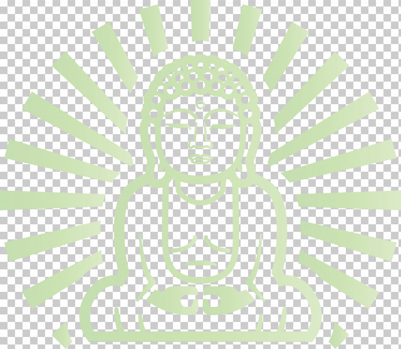 Green White Head Line Line Art PNG, Clipart, Buddha, Green, Head, Line, Line Art Free PNG Download