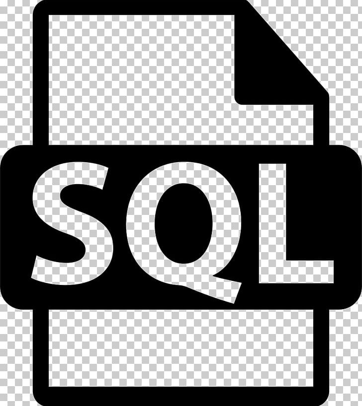 SQL Computer Icons PNG, Clipart, Area, Black And White, Brand, Computer Icons, Database Free PNG Download