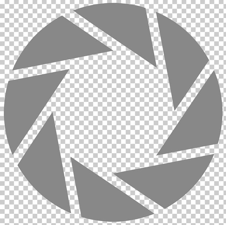 Portal 2 Aperture Laboratories Logo PNG, Clipart, Angle, Aperture, Aperture Laboratories, Art, Black And White Free PNG Download