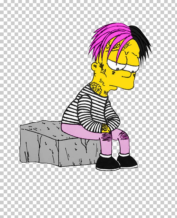 Download Sad Bart Simpsons Phone Message Wallpaper