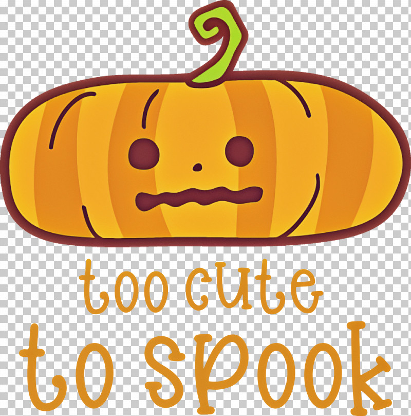 Halloween Too Cute To Spook Spook PNG, Clipart, Fruit, Geometry, Halloween, Happiness, Line Free PNG Download