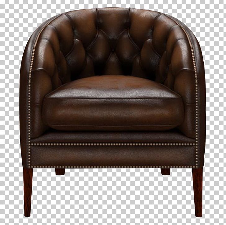 Club Chair Leather Couch PNG, Clipart, Art, Brown, Chair, Club Chair, Couch Free PNG Download