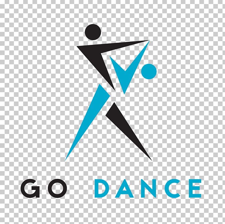 Logo Go Dance Studio Brand PNG, Clipart, Angle, Area, Blue, Brand, Danccedila Free PNG Download