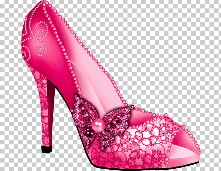 Shoe High-heeled Footwear Slipper PNG, Clipart, Basic Pump, Beautiful, Blue, Cartoon, Cinderella Free PNG Download