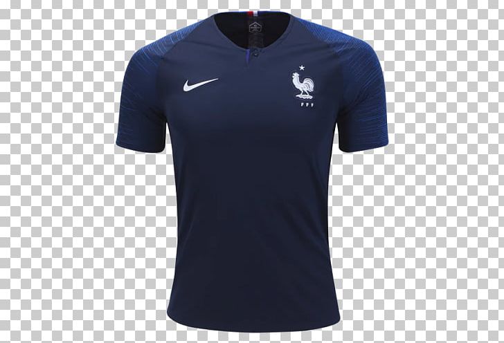 2018 World Cup France National Football Team T-shirt Jersey PNG, Clipart, Active Shirt, Blue, Clothing, Cobalt Blue, Electric Blue Free PNG Download