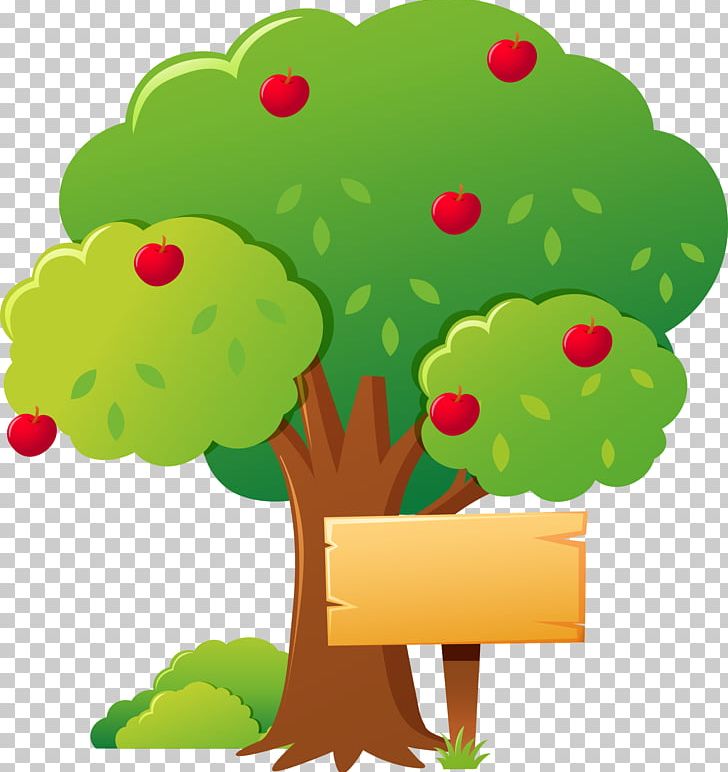 Cute Apple Tree Clip Art
