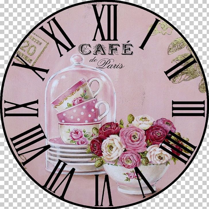 Clock Kitchen Vintage Decoupage PNG, Clipart, Alarm Clocks, Art, Clock, Clock Face, Cut Flowers Free PNG Download